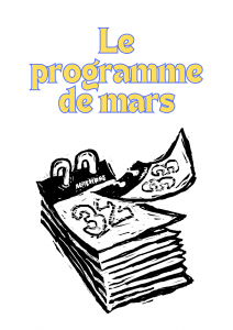Le programme à venir (à télécharger en cliquant ci dessous)